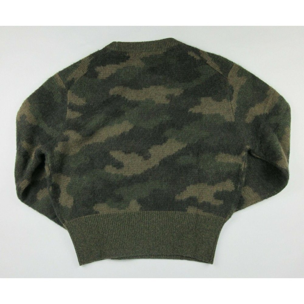 NWT $398 Polo Ralph Lauren Womens L Camo Sweater - Picture 8 of 11